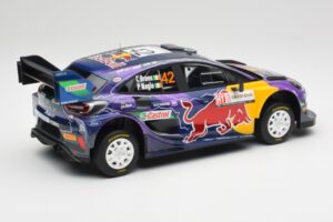 Ford Puma Rally1 #42 C. Breen / P. Nagle M-Sport Ford Rally Italia Sardegna 2022 TopSpeed 1:18 TS0491 Metall — Bild 2 von 6