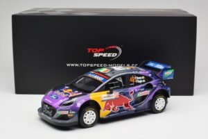 Ford Puma Rally1 #42 C. Breen / P. Nagle M-Sport Ford Rally Italia Sardegna 2022 TopSpeed 1:18 TS0491 Metall — Bild 6 von 6