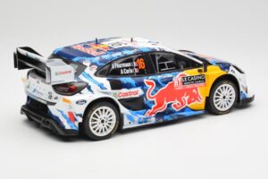 Ford Puma Rally1 WRC #16 A. Fourmaux / A. Coria Rally Monte Carlo 2024 IXO 1:18 18RMC198 Metall — Bild 2 von 6
