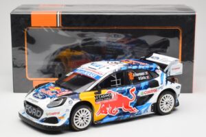Ford Puma Rally1 WRC #16 A. Fourmaux / A. Coria Rally Monte Carlo 2024 IXO 1:18 18RMC198 Metall — Bild 6 von 6