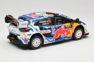 Ford Puma Rally1 WRC M-Sport #16 A. Fourmaux / A. Coria Safari Rally Kenya 2024 IXO 1:18 18RMC207 Metall — Bild 2 von 6