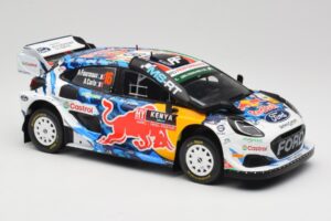 Ford Puma Rally1 WRC M-Sport #16 A. Fourmaux / A. Coria Safari Rally Kenya 2024 IXO 1:18 18RMC207 Metall — Bild 4 von 6