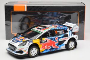 Ford Puma Rally1 WRC M-Sport #16 A. Fourmaux / A. Coria Safari Rally Kenya 2024 IXO 1:18 18RMC207 Metall — Bild 6 von 6