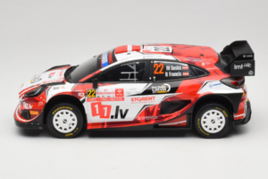 Ford Puma Rally1 WRC #22 M-Sport Ford World Rally Team M. Sesks / R. Francis Rally Poland 2024 IXO 1:18 18RMC215 Metall — Bild 3 von 6