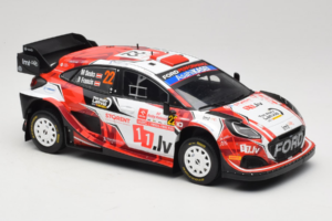 Ford Puma Rally1 WRC #22 M-Sport Ford World Rally Team M. Sesks / R. Francis Rally Poland 2024 IXO 1:18 18RMC215 Metall — Bild 4 von 6