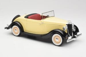 Ford Roadster Dearborn Yellow Solido 1:18 8008 Metall — Bild 6 von 8