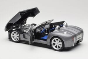 Shelby Cobra Cabriolet Grey Metallic Hot Wheels 1:18 G7220 Metall — Bild 5 von 8