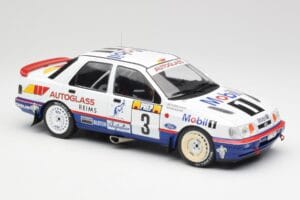 Ford Sierra RS Cosworth 4x4 #3 M. Biasion / T. Siviero Rally Monte Carlo 1992 MCG 1:18 MCG18355R Metall — Bild 4 von 6