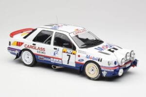 Ford Sierra RS Cosworth 4x4 #7 F. Delecour / D. Grataloup Rally Monte Carlo 1992 MCG 1:18 MCG18356R Metall — Bild 4 von 6