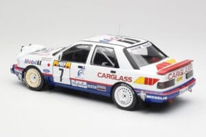 Ford Sierra RS Cosworth 4x4 #7 F. Delecour / D. Grataloup Rally Monte Carlo 1992 MCG 1:18 MCG18356R Metall — Bild 5 von 6