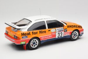 Ford Sierra RS Cosworth #33 R. Brookes RAC Rally 1989 IXO 1:18 18RMC115 Metall — Bild 2 von 6