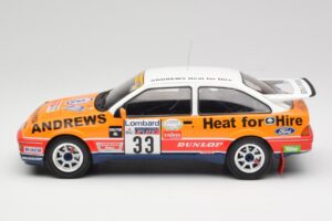 Ford Sierra RS Cosworth #33 R. Brookes RAC Rally 1989 IXO 1:18 18RMC115 Metall — Bild 3 von 6