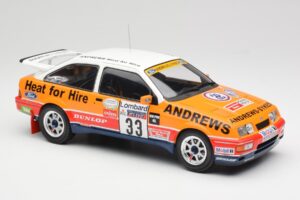 Ford Sierra RS Cosworth #33 R. Brookes RAC Rally 1989 IXO 1:18 18RMC115 Metall — Bild 4 von 6