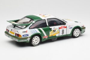 Ford Sierra RS Cosworth #8 D. Auriol / B. Occelli Rally Tour de Corse 1988 AUTOart 1:18 88812 Metall — Bild 3 von 8