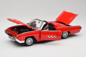 Ford Thunderbird Cabriolet Rot Anson 1:18 30334 Metall — Bild 2 von 8
