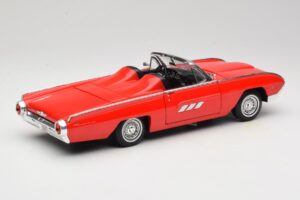 Ford Thunderbird Cabriolet Rot Anson 1:18 30334 Metall — Bild 3 von 8