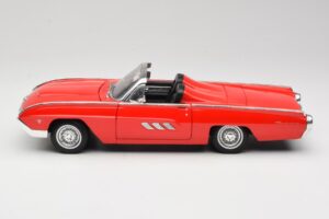 Ford Thunderbird Cabriolet Rot Anson 1:18 30334 Metall — Bild 4 von 8