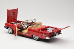 Ford Thunderbird Cabriolet Rot Sun Star 1:18 4311 Metall — Bild 5 von 8