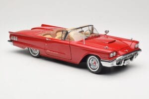 Ford Thunderbird Cabriolet Rot Sun Star 1:18 4311 Metall — Bild 6 von 8