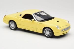 Ford Thunderbird Show Car Gelb Maisto 1:18 50336 Metall — Bild 6 von 8