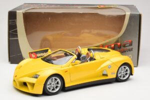 Giugiaro Prima Speedster Gelb Bburago 1:18 33334013 Metall — Bild 8 von 8