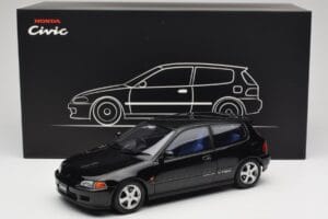 Honda Civic SiR II EG6 VTEC Schwarz LCD 1:18 LCD18018-BL Metall — Bild 9 von 9