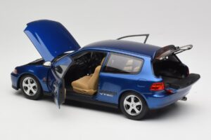 Honda Civic SiR II EG6 VTEC Blau LCD 1:18 LCD18018-BU Metall — Bild 5 von 9