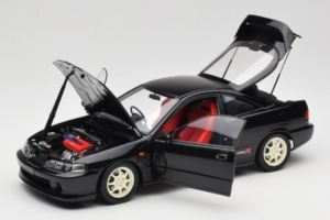 Honda Integra Type R DC2 Pre-Facelift Flamenco Black Pearl MotorHelix 1:18 M85203 Metall — Bild 2 von 8