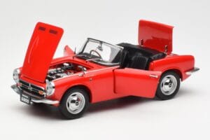 Honda S800 Roadster Rot AUTOart 1:18 73276 Metall — Bild 2 von 8