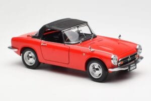 Honda S800 Roadster Rot AUTOart 1:18 73276 Metall — Bild 6 von 8