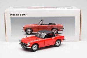 Honda S800 Roadster Rot AUTOart 1:18 73276 Metall — Bild 8 von 8