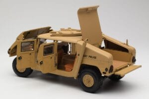 Hummer H1 AM General Military Police Exoto 1:18 01801 Metall — Bild 5 von 8