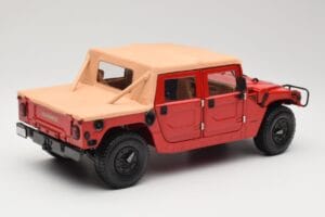 Hummer H1 Soft Top Rot Exoto 1:18 01805 Metall — Bild 3 von 8