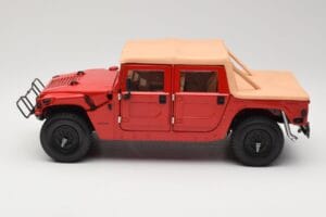 Hummer H1 Soft Top Rot Exoto 1:18 01805 Metall — Bild 4 von 8