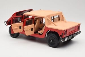 Hummer H1 Soft Top Rot Exoto 1:18 01805 Metall — Bild 5 von 8