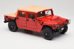 Hummer H1 Soft Top Rot Exoto 1:18 01805 Metall — Bild 6 von 8