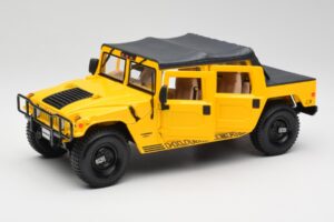 Hummer H1 Soft Top Gelb Maisto 1:18 56041 Metall — Bild 2 von 8