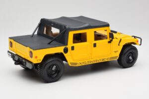 Hummer H1 Soft Top Gelb Maisto 1:18 56041 Metall — Bild 3 von 8