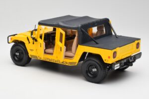 Hummer H1 Soft Top Gelb Maisto 1:18 56041 Metall — Bild 5 von 8