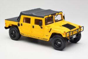 Hummer H1 Soft Top Gelb Maisto 1:18 56041 Metall — Bild 6 von 8