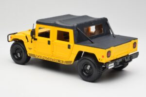 Hummer H1 Soft Top Gelb Maisto 1:18 56041 Metall — Bild 7 von 8