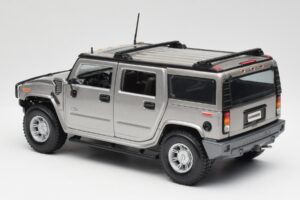 Hummer H2 Silber Maisto 1:18 7449569 Metall — Bild 7 von 8