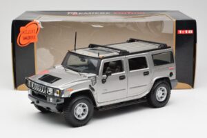 Hummer H2 Silber Maisto 1:18 7449569 Metall — Bild 8 von 8