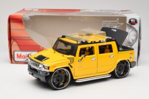 Hummer H2 SUT Concept Gelb Maisto 1:18 31067 Metall — Bild 8 von 8