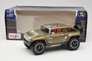 Hummer HX Concept Grün Maisto 1:18 36171 Metall — Bild 8 von 8