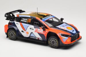 Hyundai i20 N Rally1 #11 Hyundai Shell Mobis WRT T. Neuville / M. Wydaeghe Rally Poland 2024 IXO 1:18 18RMC214 Metall — Bild 3 von 6