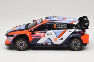 Hyundai i20 N Rally1 #8 Hyundai Shell Mobis WRT O. Tanak / M. Jarveoja Rally Chile 2024 IXO 1:18 18RMC223 Metall — Bild 3 von 6