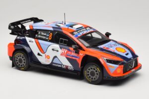 Hyundai i20 N Rally1 #8 Hyundai Shell Mobis WRT O. Tanak / M. Jarveoja Rally Chile 2024 IXO 1:18 18RMC223 Metall — Bild 4 von 6