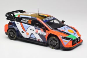 Hyundai i20 N Rally1 #11 T. Neuville / M. Wydaeghe Rally Croatia 2024 IXO 1:18 18RMC203 Metall — Bild 4 von 6