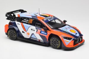 Hyundai i20 N Rally1 #11 T. Neuville / M. Wydaeghe Rally Sweden 2024 IXO 1:18 18RMC201 Metall — Bild 4 von 6